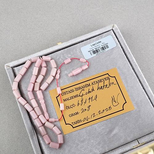 Katalin �ubuk Usta ��i Kesme Kesim 7x12mm Tesbih -Bej