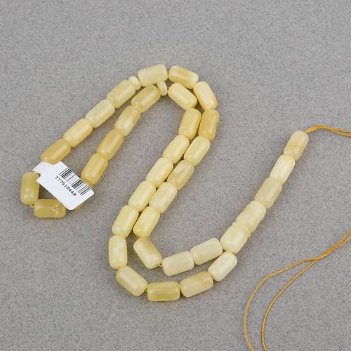 Kaya Damla Kehribar -Balt�k Kaps�l Kesim 7x12mm Tesbih