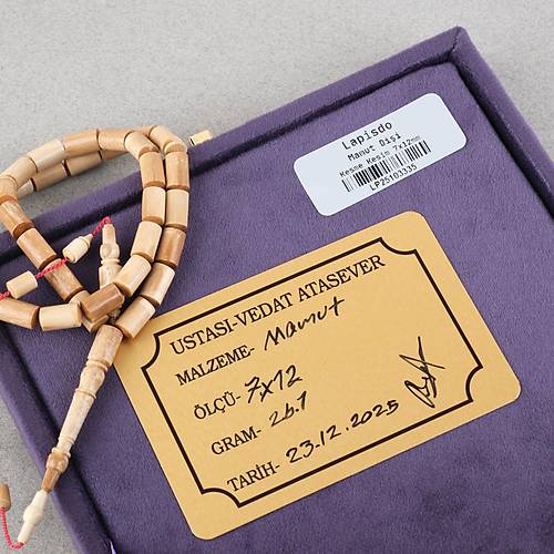 Mamut Di�i Usta ��i Kesme Kesim 7x12mm Tesbih