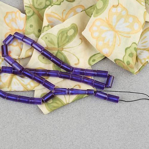 S�kma Kehribar Kesme Kesim 6x10mm Tesbih P�sk�ls�z