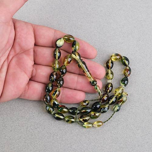 Arizona Katalin Sistemli Beyzi Kesim 8x12mm Tesbih