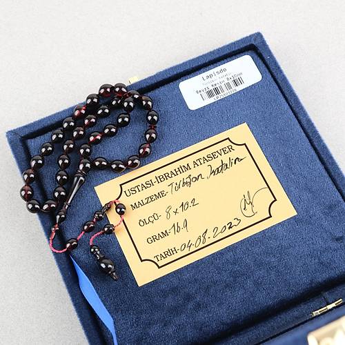 Katalin T�rbi�on Usta ��i Beyzi Kesim 8x10mm Tesbih