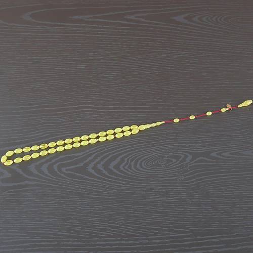 Eski Teker Obje Kadim Katalin Beyzi Kesim Bilek Boy 6x10mm Tesbih