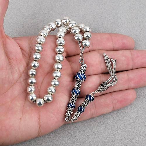 G�m�� Kaplama i�lemeli �mame K�re Kesim 7x8mm Tesbih