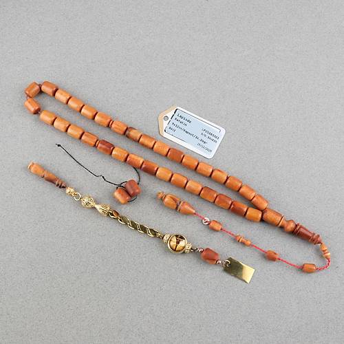 Gergedan A�ac� Usta ��i �mzal� De�i�en �mameli Kaps�l Kesim 9x12mm Tesbih