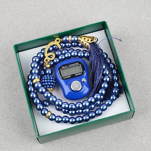 Zikirmatik Elektronik Tesbih ve 99luk Namaz Tesbih Set
