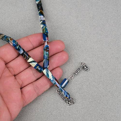Arizona Katalin Alpaka P�sk�l Kesme Kesim 7x11mm Tesbih