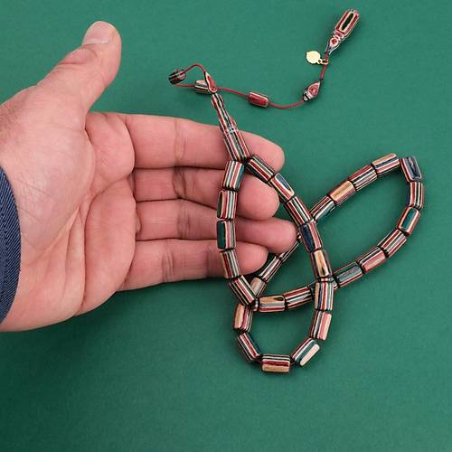 Kafur A�ac� Usta ��i �mzal� Yumu�ak Kesme Kesim 8x12mm Tesbih