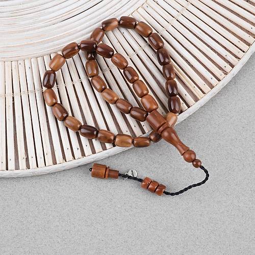 Kuka Ger�ek Do�al Lapisdo �mzal� Kaps�l Kesim 7x10mm Tesbih