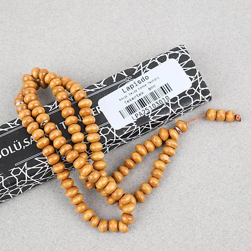 Ceviz A�ac� 99luk Tekerlek Kesim 6x5mm Namaz Tesbihi
