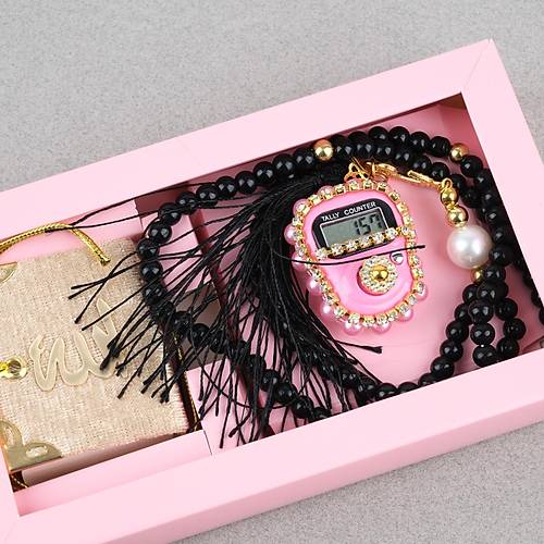 Zikirmatik Elektronik Tesbih Kuran ve 99luk Namaz Tesbihi 3l Set