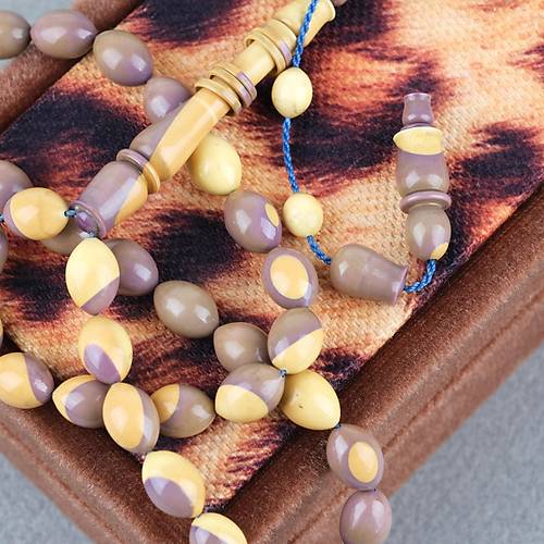 Eski Bowling Topu Obje  D�nem Usta ��i Kaps�l Kesim 7.5x11mm Tesbih