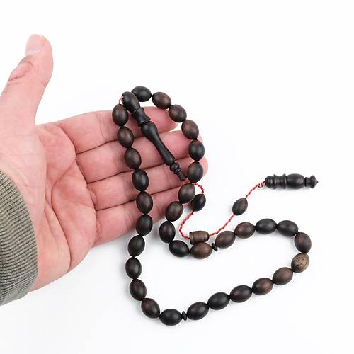 Hint Gl Usta i mzal Tombul Beyzi 9.5x13mm Tesbih