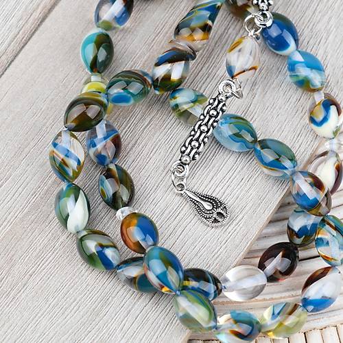 Arizona Katalin Alpaka P�sk�l Beyzi Kesim 8x12mm Tesbih