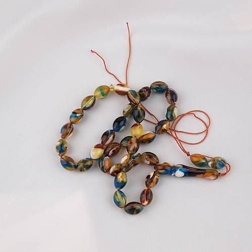 Arizona Katalin Beyzi Kesim 8x12mm Tesbih (P�sk�ls�z)