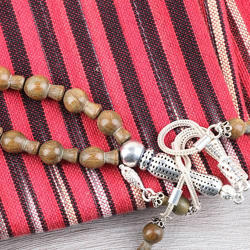 Plesenk A�ac� Usta ��i 925Ayar G�m�� �mame ve P�sk�l Testi Model Kesim 8x13mm Tesbih