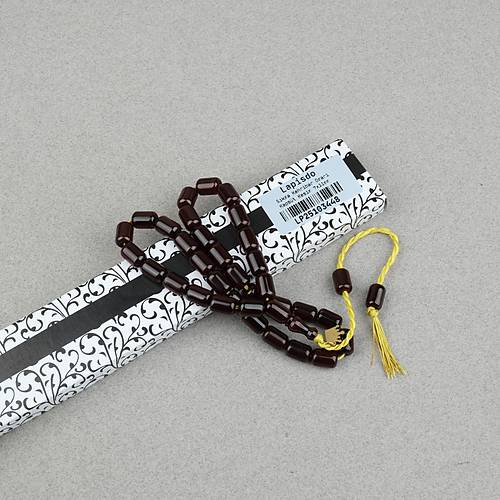 Omari S�kma Kehribar Kaps�l Kesim Oturtma �mameli Sistemli 7x11mm Tesbih