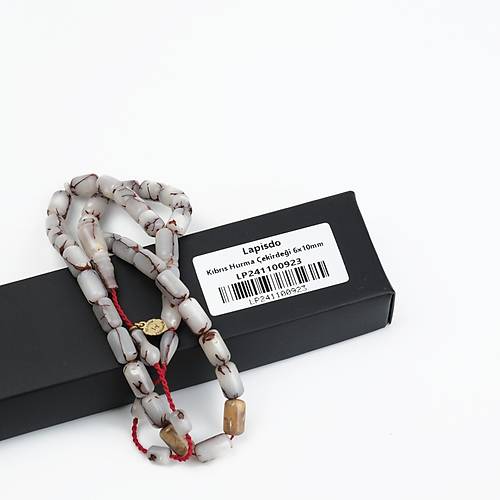 Kbrs Hurma ekirdei Kapsl Kesim 6x10mm Tesbih