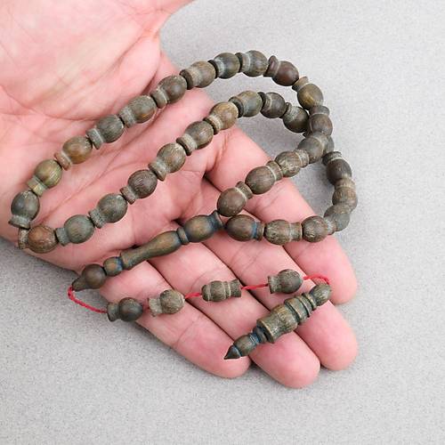 Plesenk A�ac� Usta ��i �zel Testi Motif Kesim 9x13mm Tesbih