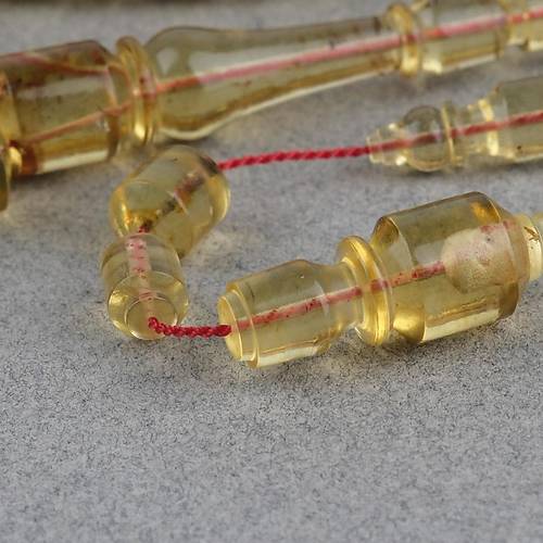 Dominik Tek Kaya Damla Usta i Kesme Kesim 10x12.5mm Tesbih