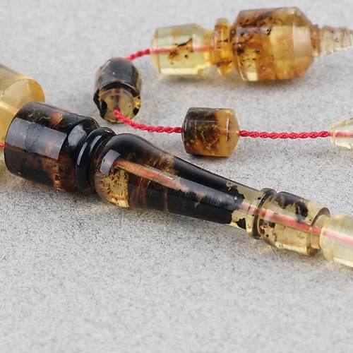 Dominik Tek Kaya Damla Usta i Ulu Kesme Kesim 11x12.5mm Tesbih