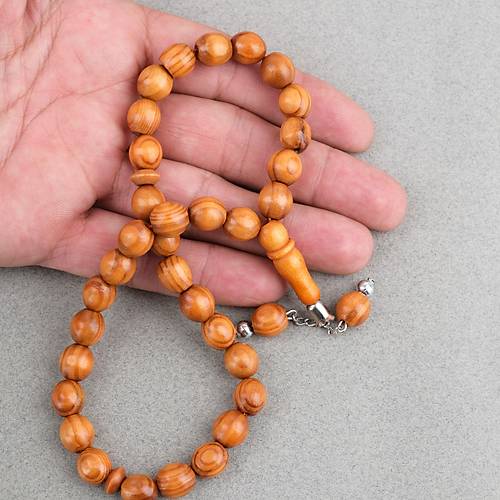 �am A�ac� K�re Kesim 10mm Tesbih Turuncu