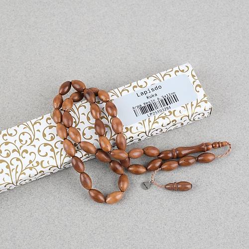 Kuka Orijinal Do�al Lapisdo �mzal� Bilek Boy Arpa Kesim 6.5x11mm Tesbih