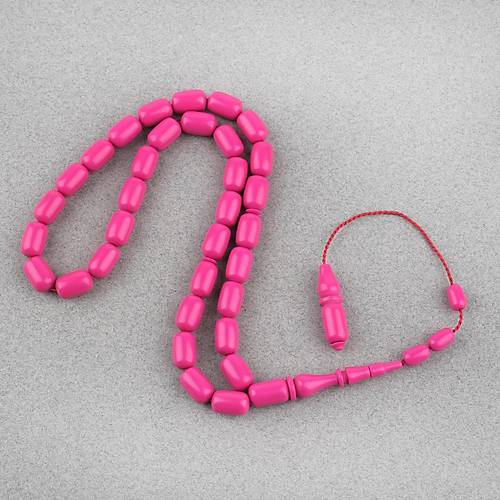 Eski Bowling Topu Obje Kaps�l Kesim 7x11mm Tebih - Magenta