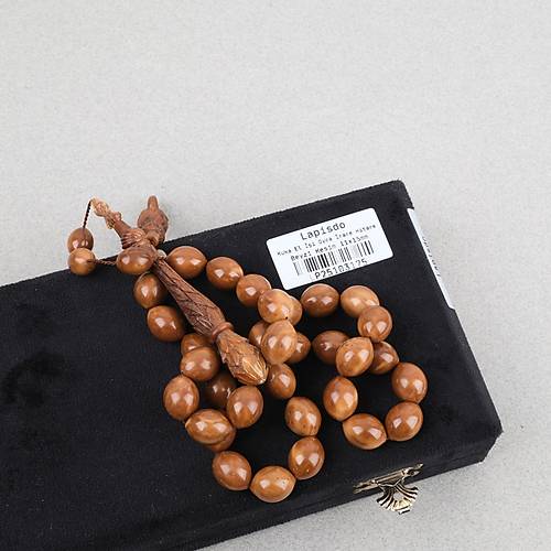 Kuka Usta ��i �mzal� �zel El ��i Oyma �mame ve Hitame Beyzi Kesim 11x15mm Tesbih