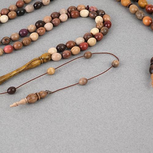 Kar���k A�a� Usta ��i �mzal� 33l� ve 99lu Beyzi Kesim Tesbih Seti