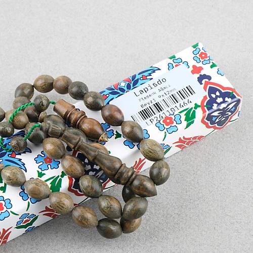 Plesenk A�ac� Usta ��i Beyzi Kesim 9x12mm Tesbih