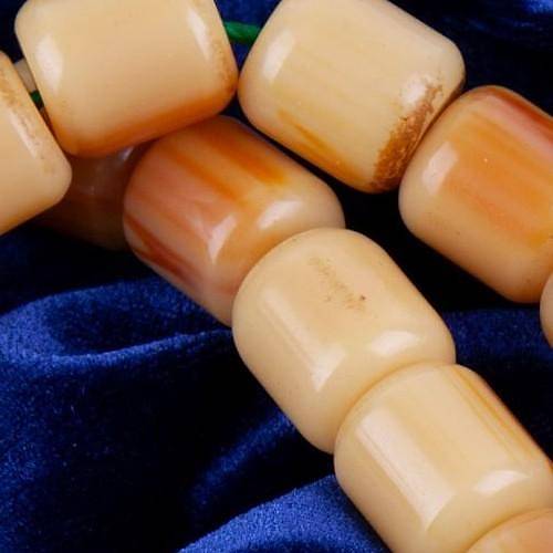 Kadim Katalin Dnem i Kanayan Baga F Kesim 19'lu  Bilek Boy 13.5x15mm Tesbih