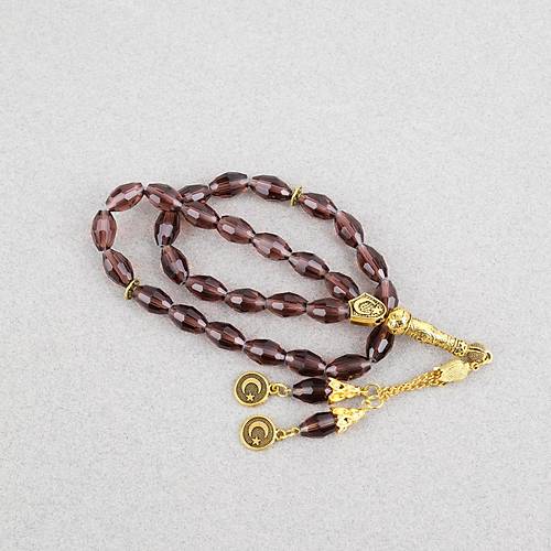 Zultanit Hint Alpaka P�sk�ll� Faset Beyzi Kesim 7.5x12mm Tesbih