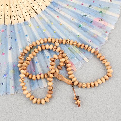 K�rdiken A�ac� 99luk Tekerlek Kesim 8x6mm Namaz Tesbihi