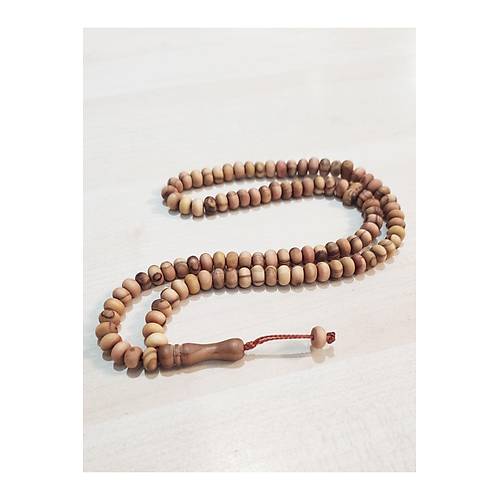 Zeytin A�ac� Tekerlek Kesim 8x6mm  Namaz Tesbihi