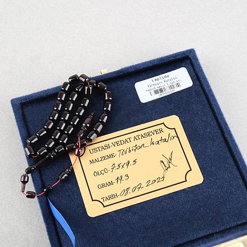 Katalin Tirb��on Usta ��i Kaps�l Kesim 7.5x9.5mm Tesbih