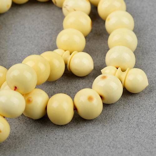 Kadim Katalin Eski Obje Mahjong Ta 45li Tekerlek Kesim 12x10mm Tesbih