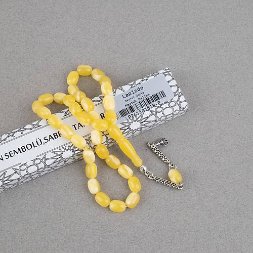 Beyrut Damla Alpaka P�sk�ll� Beyzi Kesim 8x11mm Tesbih