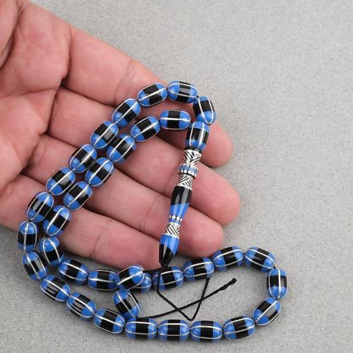 Erzurum Oltu 925A Gm leme Nakka mame Usta i mzal Kapsl Kesim 7.5x11mm Tesbih