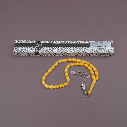 Beyrut Damla Alpaka P�sk�l Kaps�l Kesim 7x11.5mm Tesbih