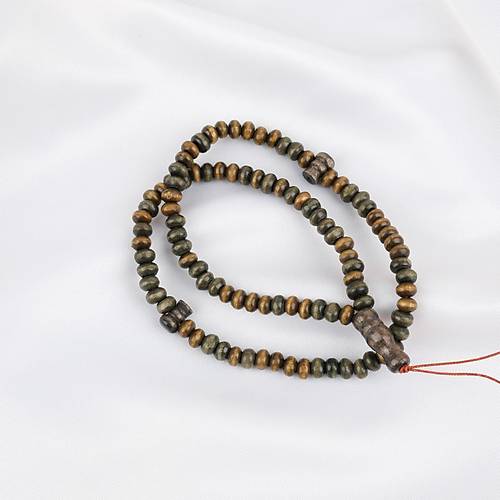 �im�ir A�ac� Renkli Vernikli 99luk Tekerlek Kesim 6x4mm Tesbih