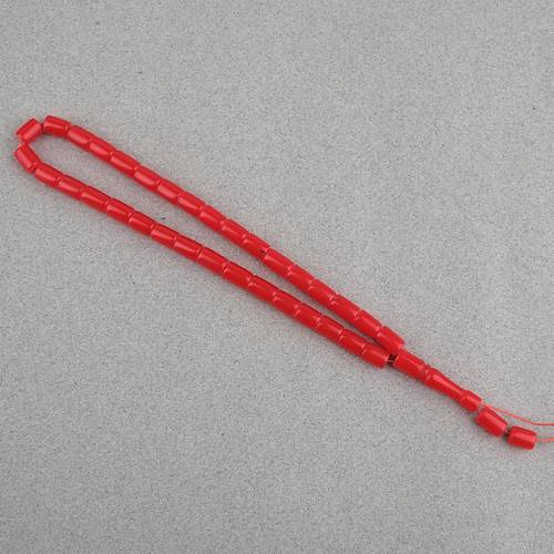U�ak Cam� Kesme Kesim 7x10mm Tesbih P�sk�ls�z K�rm�z�