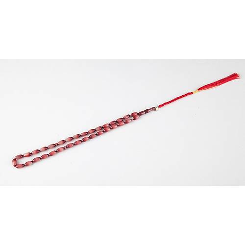 Skma Kehribar Tombul Kapsl Kesim 6.5x12.5mm Tesbih