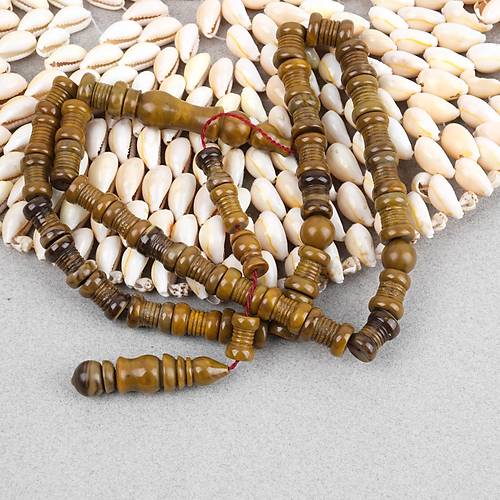 Katalin Usta ��i �zel �ahi Topu Motif Kesim 10x13mm Tesbih