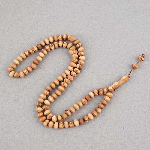 K�rdiken A�ac� 99luk Tekerlek Kesim 8x6mm Namaz Tesbihi