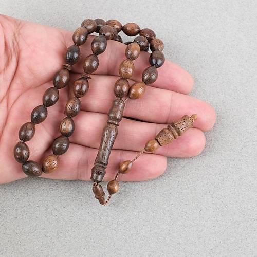 Mango A�ac� Beyzi Kesim 8x10mm Tesbih