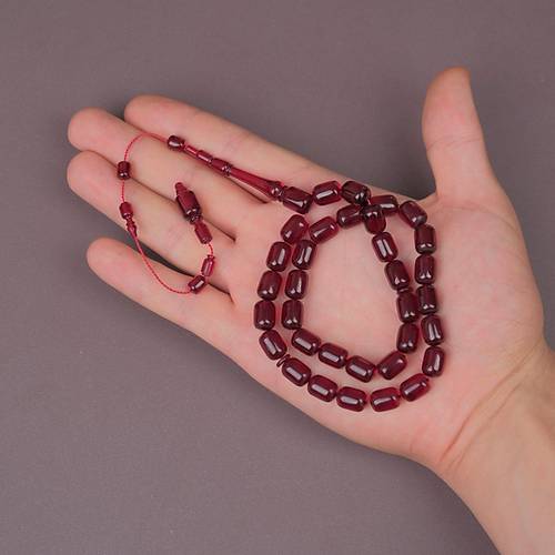 �brahim Atasever Usta ��i �mzal� Alman Katalin �ubuk Kesme Kesim 8.5x12mm Tesbih