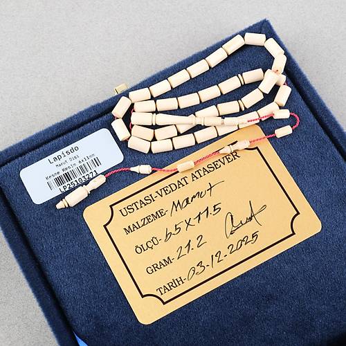 Mamut Di�i Usta ��i Kesme Kesim 6x11mm Tesbih