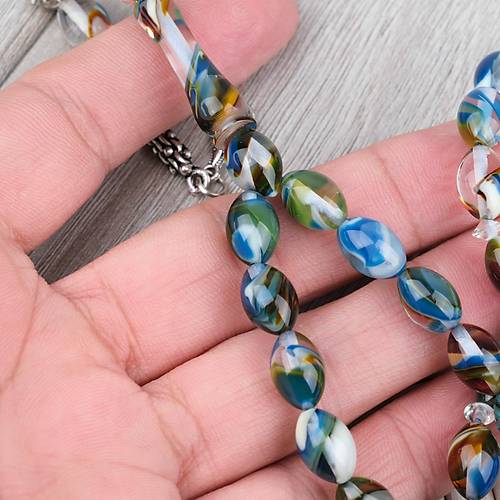 Arizona Katalin Alpaka P�sk�l Beyzi Kesim 8x12mm Tesbih