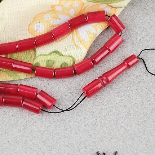 S�kma Kehribar Kesme Kesim 6x10mm Tesbih P�sk�ls�z